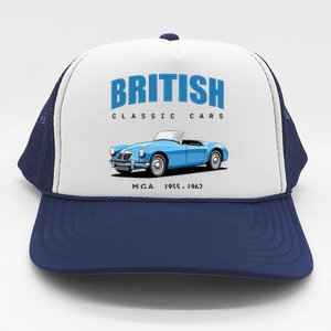 British Classic Sports Cars MG MGA Trucker Hat