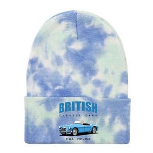 British Classic Sports Cars MG MGA Tie Dye 12in Knit Beanie