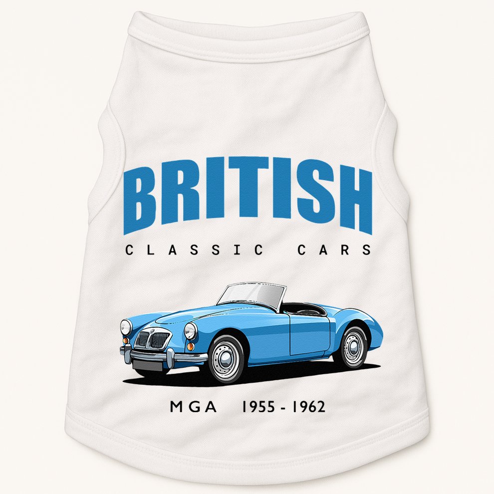 British Classic Sports Cars MG MGA Doggie Tank