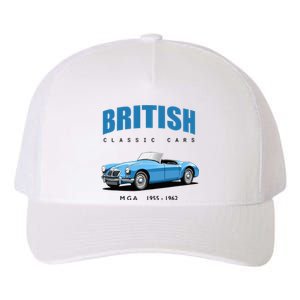 British Classic Sports Cars MG MGA Yupoong Adult 5-Panel Trucker Hat