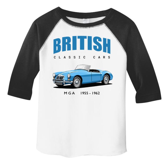 British Classic Sports Cars MG MGA Toddler Fine Jersey T-Shirt