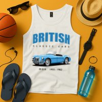 British Classic Sports Cars MG MGA Tank Top