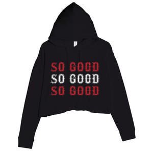 Boston Caroline So Good Crop Fleece Hoodie