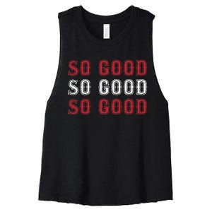 Boston Caroline So Good Women's Racerback Cropped Tank