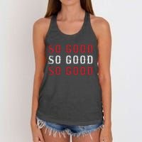 Boston Caroline So Good Women's Knotted Racerback Tank