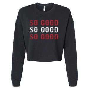 Boston Caroline So Good Cropped Pullover Crew