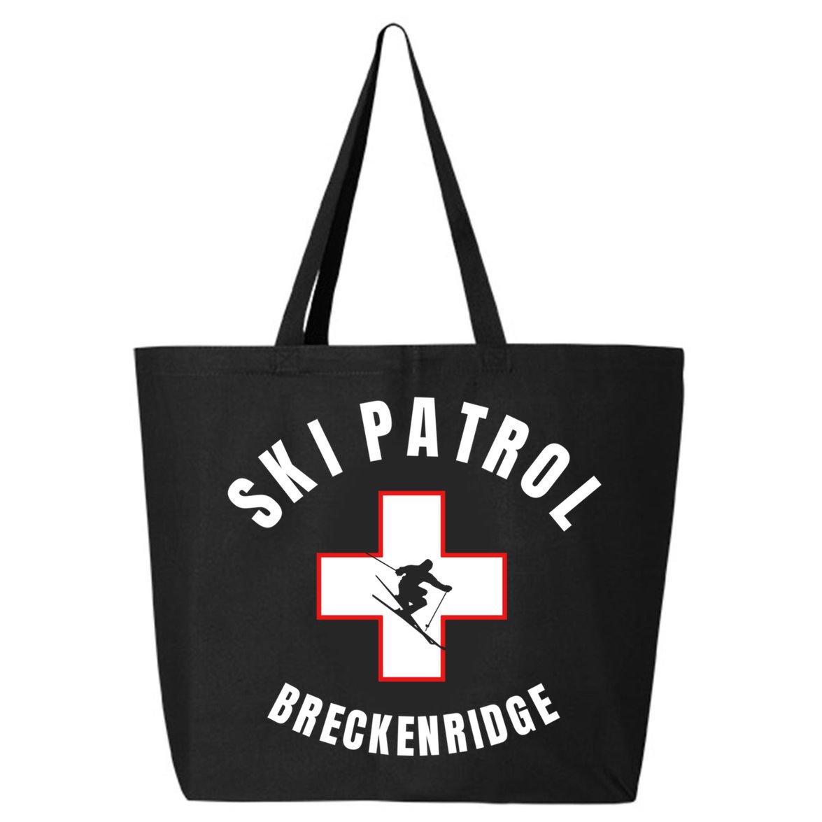 Breckenridge Colorado Ski Patrol Gift 25L Jumbo Tote