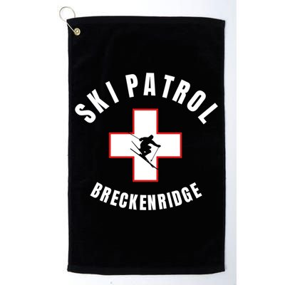 Breckenridge Colorado Ski Patrol Gift Golf Towel