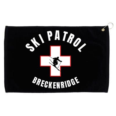 Breckenridge Colorado Ski Patrol Gift Grommeted Golf Towel