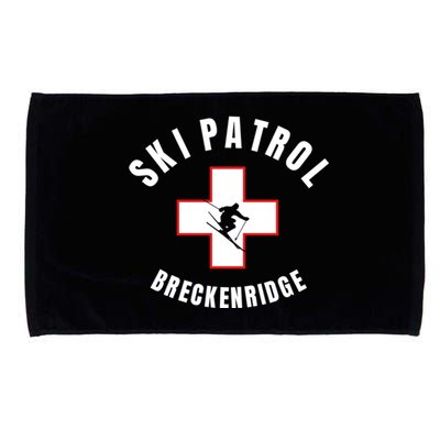 Breckenridge Colorado Ski Patrol Gift Microfiber Hand Towel