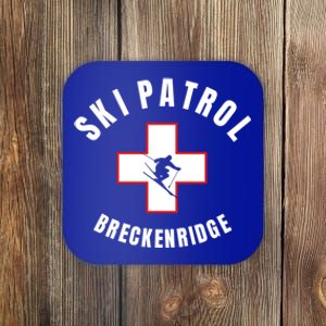 Breckenridge Colorado Ski Patrol Gift Coaster