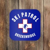 Breckenridge Colorado Ski Patrol Gift Coaster