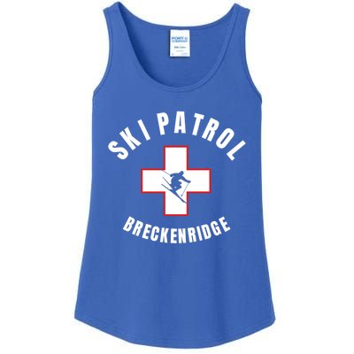 Breckenridge Colorado Ski Patrol Gift Ladies Essential Tank