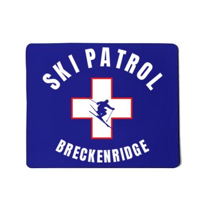 Breckenridge Colorado Ski Patrol Gift Mousepad