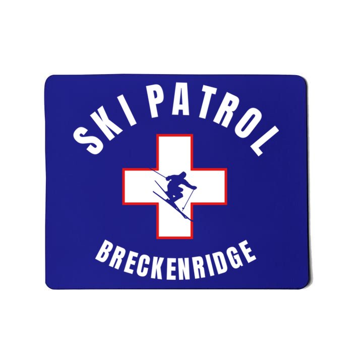 Breckenridge Colorado Ski Patrol Gift Mousepad