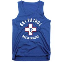 Breckenridge Colorado Ski Patrol Gift Tank Top