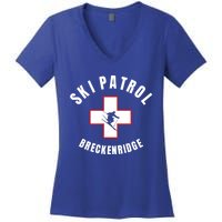 Breckenridge Colorado Ski Patrol Gift Women's V-Neck T-Shirt