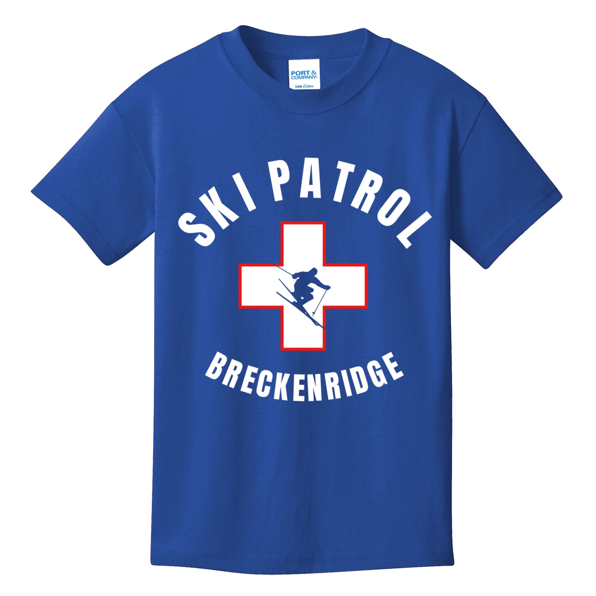 Breckenridge Colorado Ski Patrol Gift Kids T-Shirt