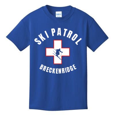 Breckenridge Colorado Ski Patrol Gift Kids T-Shirt