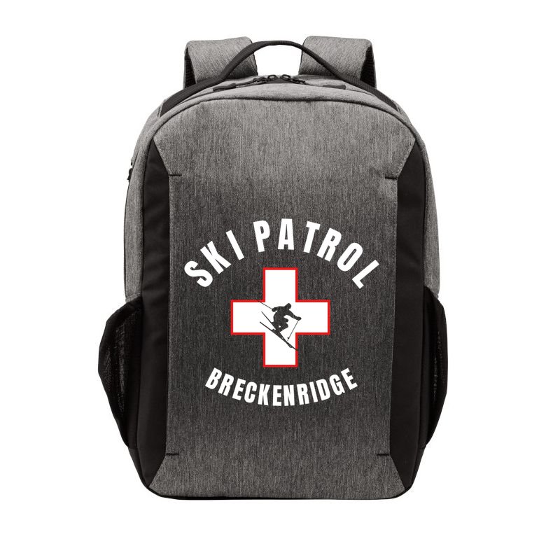 Breckenridge Colorado Ski Patrol Gift Vector Backpack