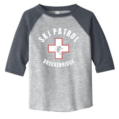 Breckenridge Colorado Ski Patrol Gift Toddler Fine Jersey T-Shirt