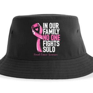 Breast Cancer Support Family Women Breast Cancer Awareness Sustainable Bucket Hat