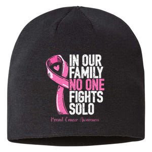 Breast Cancer Support Family Women Breast Cancer Awareness Sustainable Beanie