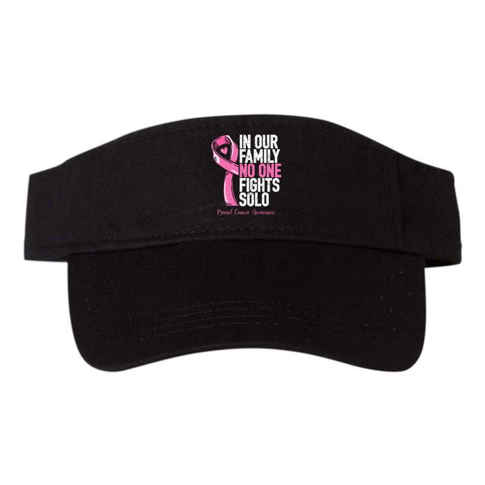 Breast Cancer Support Family Women Breast Cancer Awareness Valucap Bio-Washed Visor