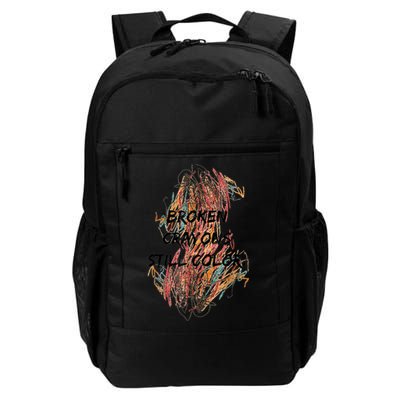 Broken Crayons Still Color Mental Health Awareness Supporter Backpack
