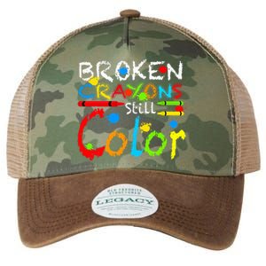 Broken Crayons Still Color Legacy Tie Dye Trucker Hat