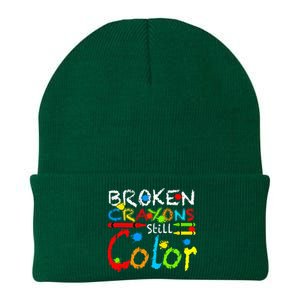 Broken Crayons Still Color Knit Cap Winter Beanie