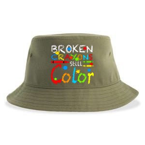 Broken Crayons Still Color Sustainable Bucket Hat