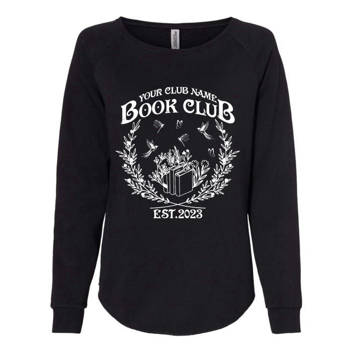 Book Club Since Reading Club Womens California Wash Sweatshirt