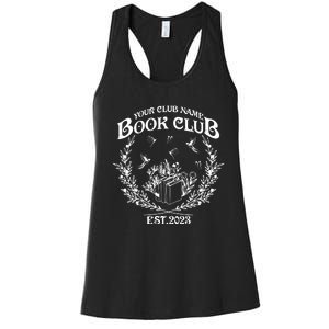 Book Club Since Reading Club Women's Racerback Tank