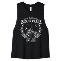 Book Club Since Reading Club Women's Racerback Cropped Tank