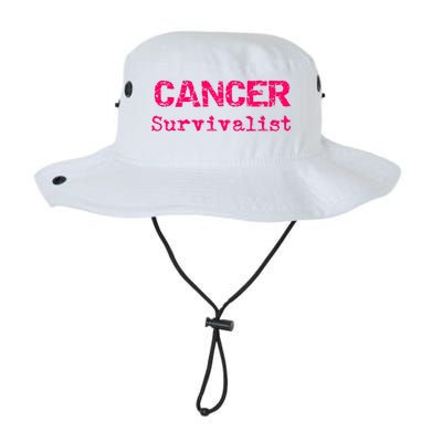 Breast Cancer Survivalist Breast Cancer Survivor Meaningful Gift Legacy Cool Fit Booney Bucket Hat