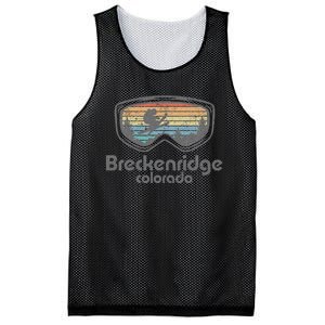 Breckenridge Colorado Ski Mountain Skiing Mesh Reversible Basketball Jersey Tank