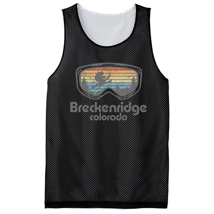 Breckenridge Colorado Ski Mountain Skiing Mesh Reversible Basketball Jersey Tank