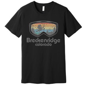 Breckenridge Colorado Ski Mountain Skiing Premium T-Shirt