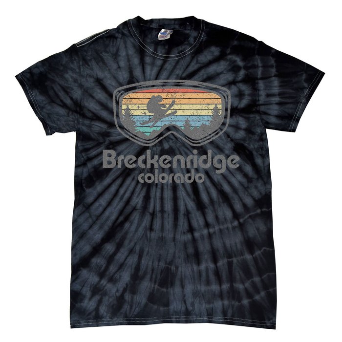 Breckenridge Colorado Ski Mountain Skiing Tie-Dye T-Shirt