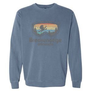 Breckenridge Colorado Ski Mountain Skiing Garment-Dyed Sweatshirt