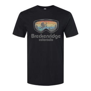 Breckenridge Colorado Ski Mountain Skiing Softstyle CVC T-Shirt