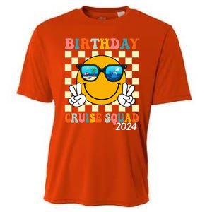 Birthday Cruise Squad 2024 Birthday Cruise Family Matching Cooling Performance Crew T-Shirt