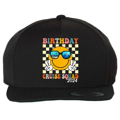 Birthday Cruise Squad 2024 Birthday Cruise Family Matching Wool Snapback Cap