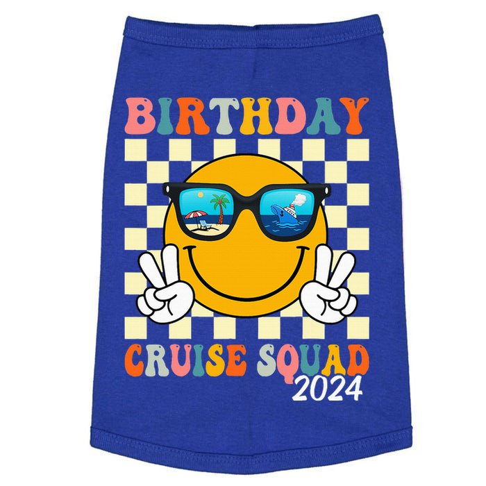 Birthday Cruise Squad 2024 Birthday Cruise Family Matching Doggie Tank