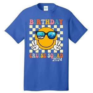 Birthday Cruise Squad 2024 Birthday Cruise Family Matching Tall T-Shirt