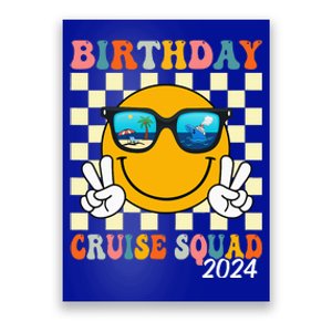 Birthday Cruise Squad 2024 Birthday Cruise Family Matching Poster