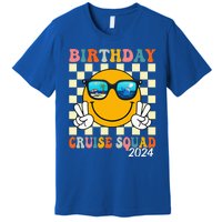 Birthday Cruise Squad 2024 Birthday Cruise Family Matching Premium T-Shirt