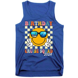 Birthday Cruise Squad 2024 Birthday Cruise Family Matching Tank Top