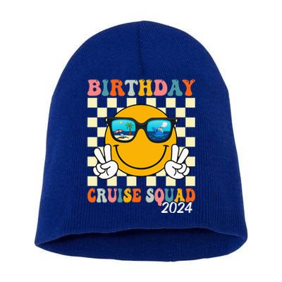 Birthday Cruise Squad 2024 Birthday Cruise Family Matching Short Acrylic Beanie